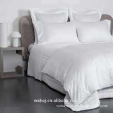 High quality White 100% Cotton Hotel Jacquard Wholesale Duvet Cover